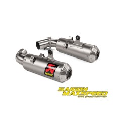 Cặp Pô AKRAPOVIC GP Ducati Hypermotard 950 (chính hãng)